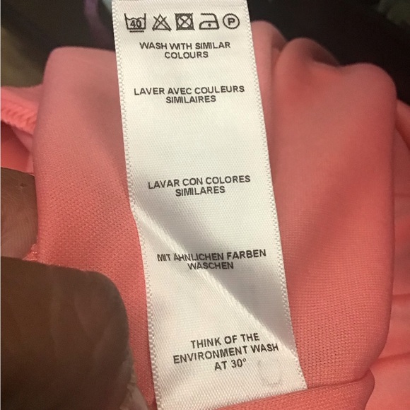 ASOS 14 plus size pink chiffon skirt - Picture 3 of 8